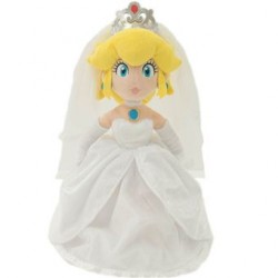 Peluche Peach mariée Mario Odyssey 40 cm