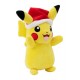 Peluche Pikachu bonnet rouge 20 cm