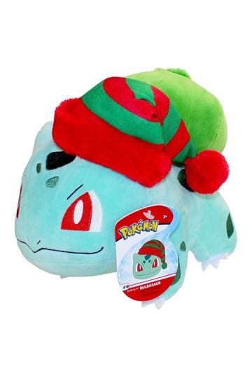 Pokémon - Peluche Bulbizarre Bonnet de Noël