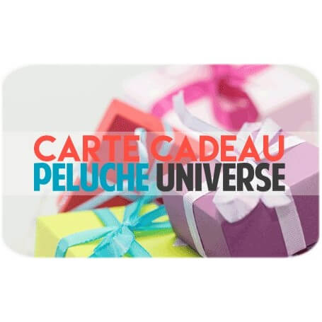 Carte Cadeau Peluche Universe