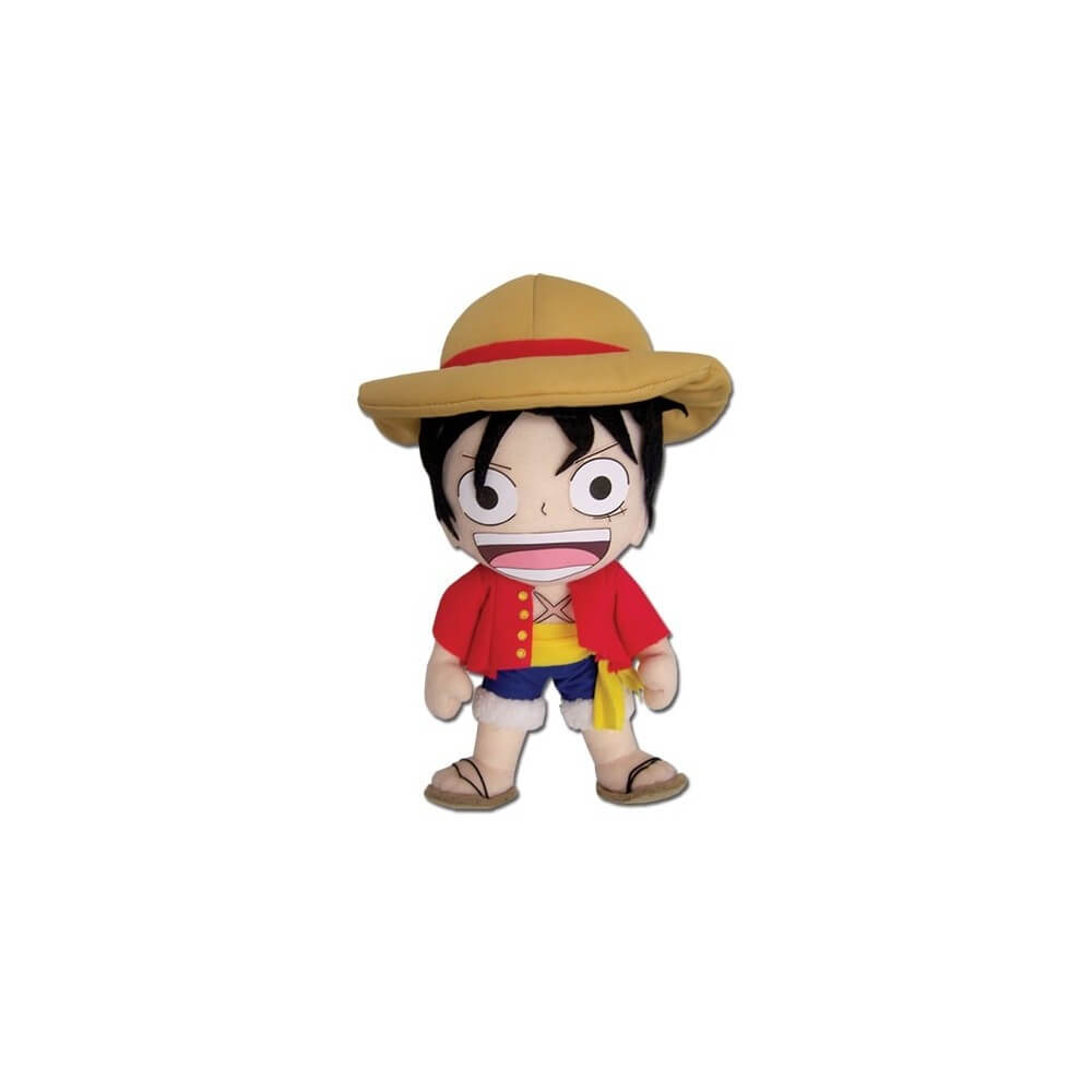 Peluche One Piece Luffy souriant - Univers Peluche